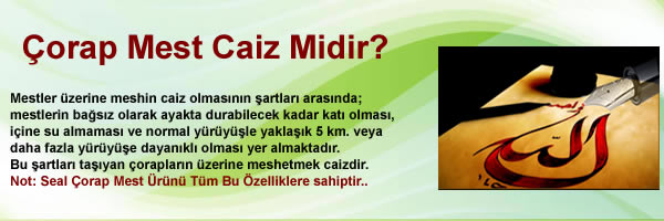 Çorap Mest Caiz midir?